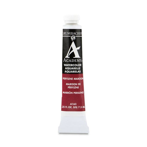 PERYLENE MAROON 7.5ML  GRA163 ACADEMY WATERCOLOR